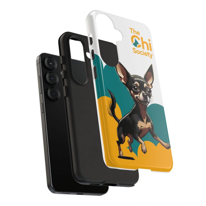 Tough Phone Case – Signature Logo + Running Chihuahua Design - Image 20