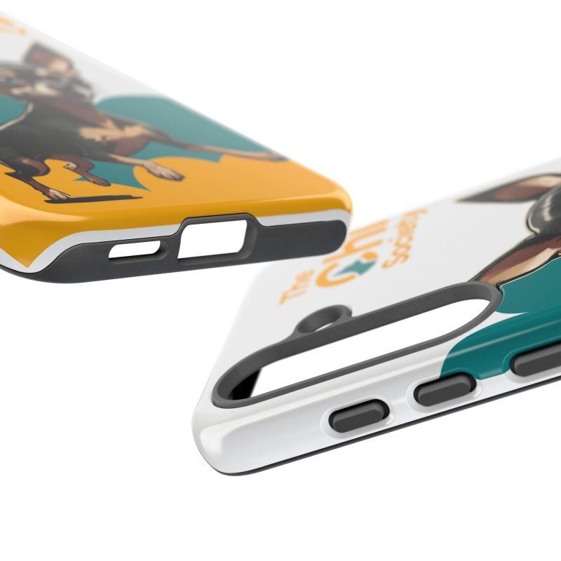 Tough Phone Case – Signature Logo + Running Chihuahua Design - Image 19