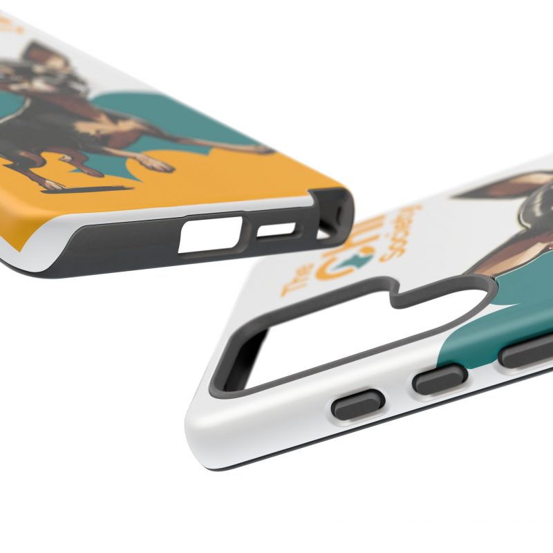 Tough Phone Case – Signature Logo + Running Chihuahua Design - Image 31