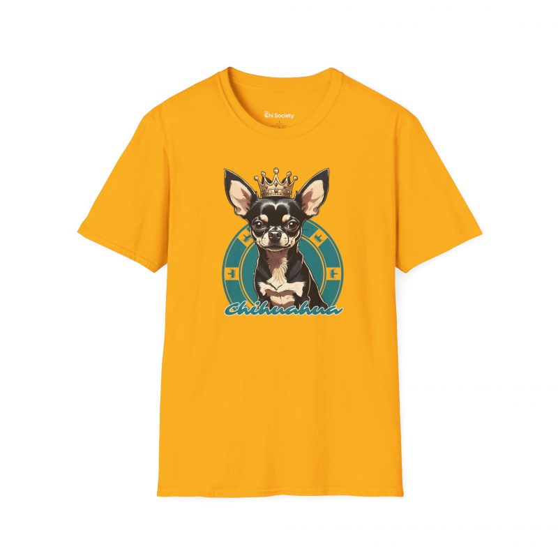 Crowned Chihuahua Tee – Unisex Softstyle - Image 8