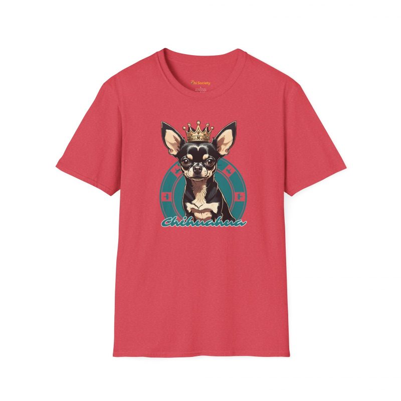 Crowned Chihuahua Tee – Unisex Softstyle - Image 12