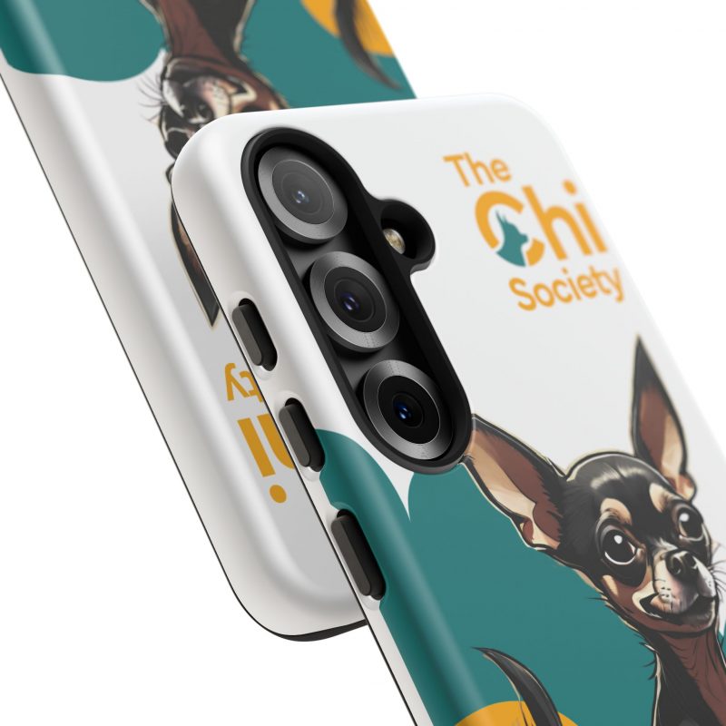 Tough Phone Case – Signature Logo + Running Chihuahua Design - Image 22