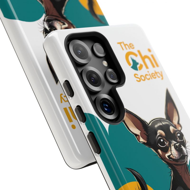Tough Phone Case – Signature Logo + Running Chihuahua Design - Image 26