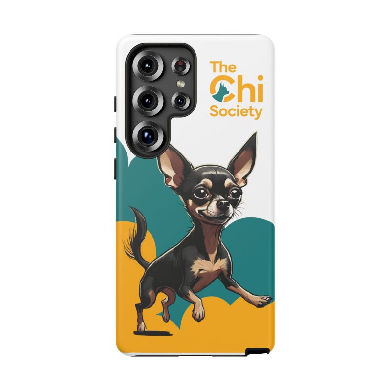 Tough Phone Case – Signature Logo + Running Chihuahua Design - Image 29