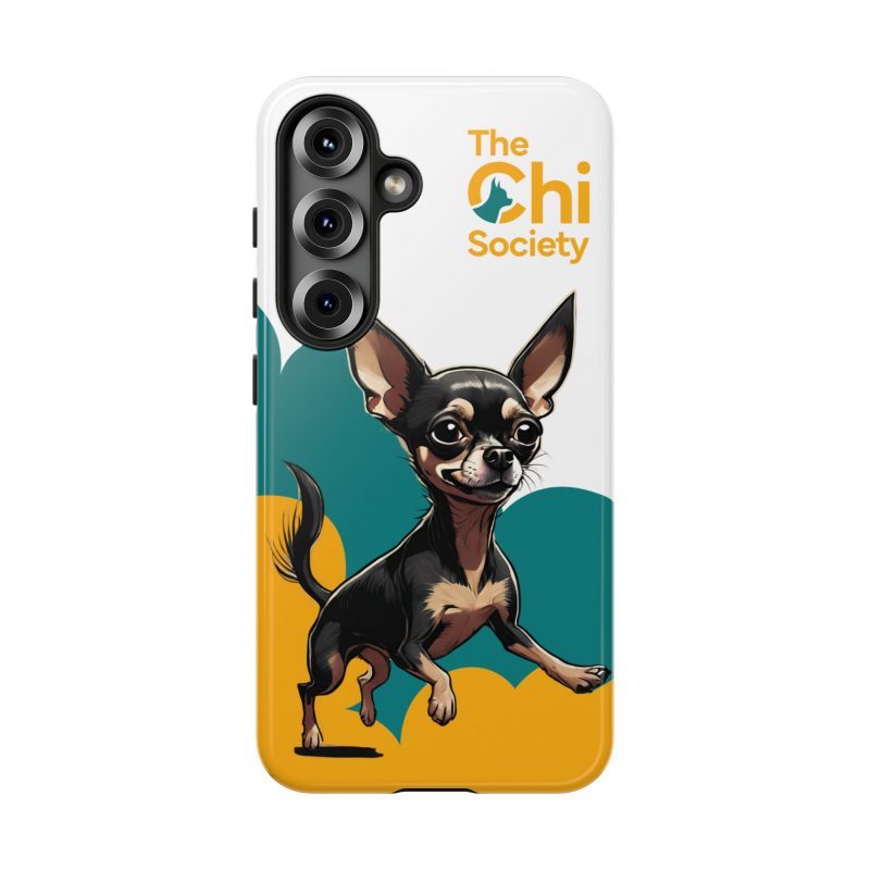 Tough Phone Case – Signature Logo + Running Chihuahua Design - Image 17