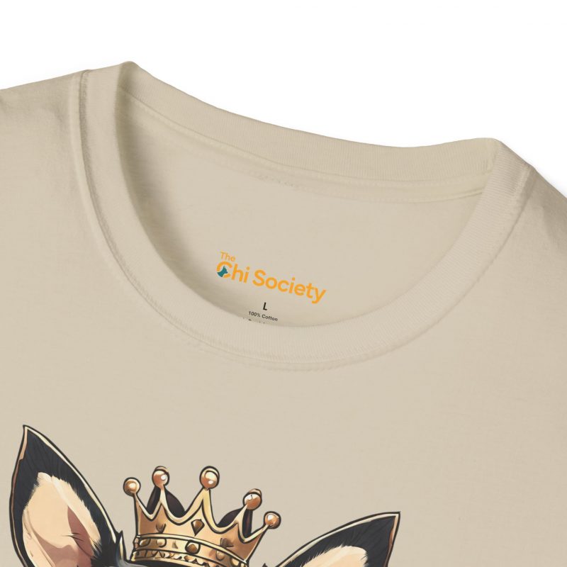 Crowned Chihuahua Tee – Unisex Softstyle - Image 6