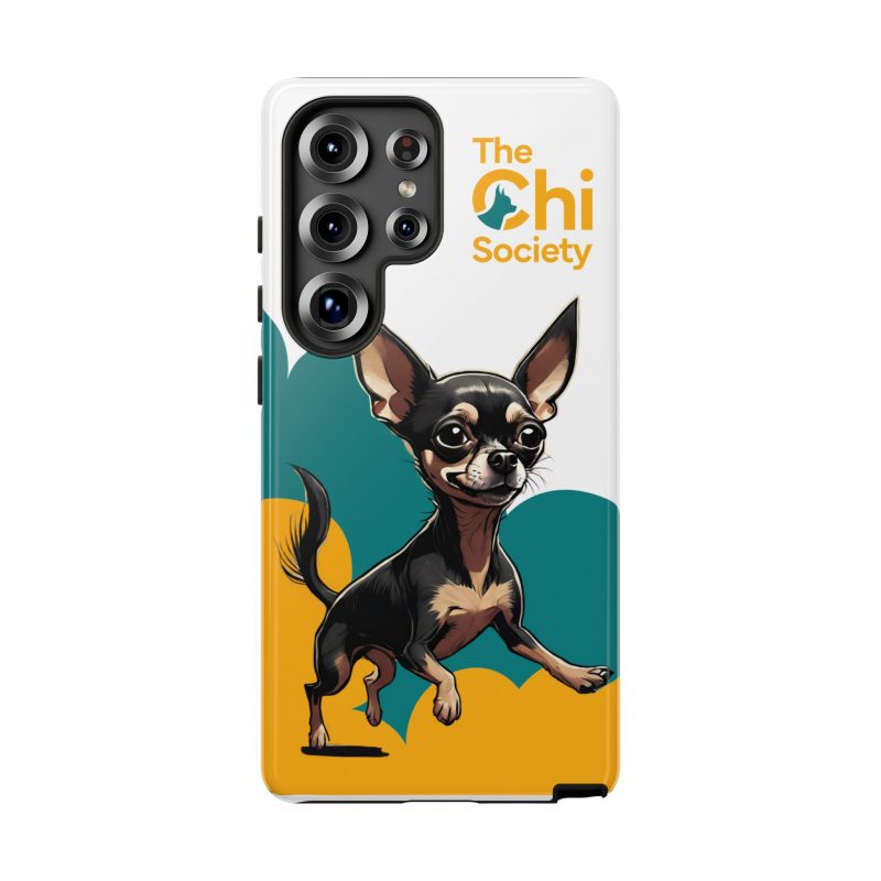 Tough Phone Case – Signature Logo + Running Chihuahua Design - Image 25