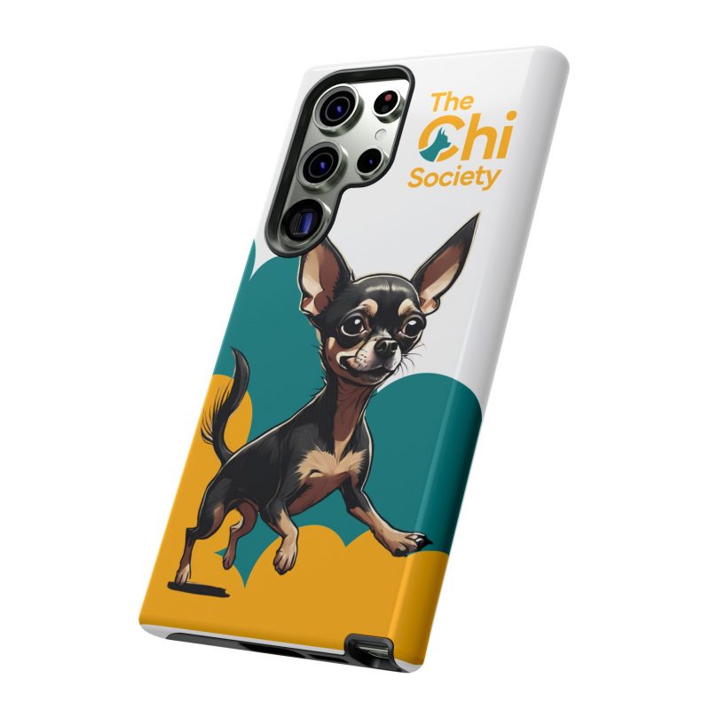 Tough Phone Case – Signature Logo + Running Chihuahua Design - Image 10