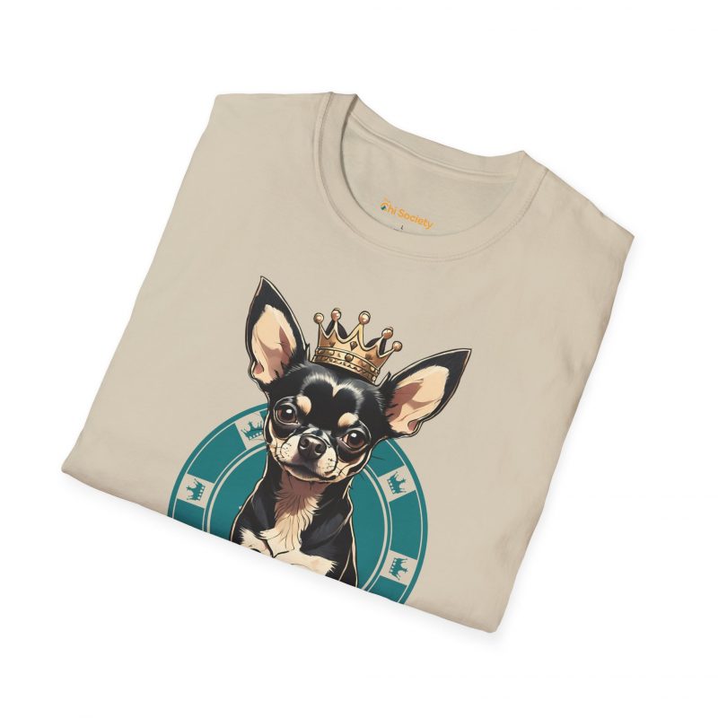 Crowned Chihuahua Tee – Unisex Softstyle - Image 7