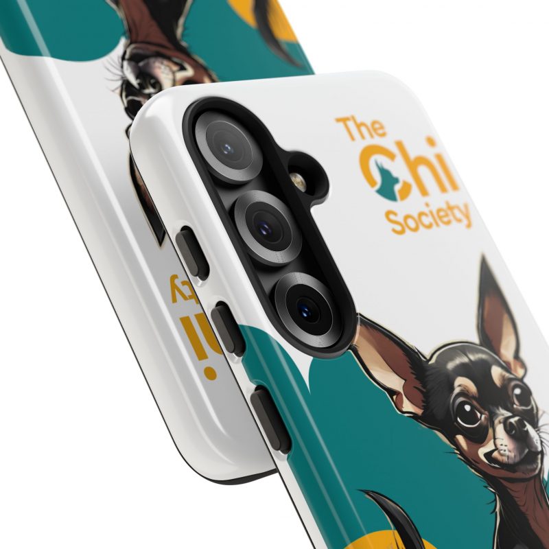 Tough Phone Case – Signature Logo + Running Chihuahua Design - Image 18
