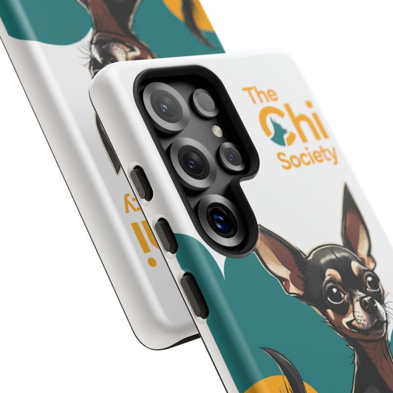 Tough Phone Case – Signature Logo + Running Chihuahua Design - Image 30