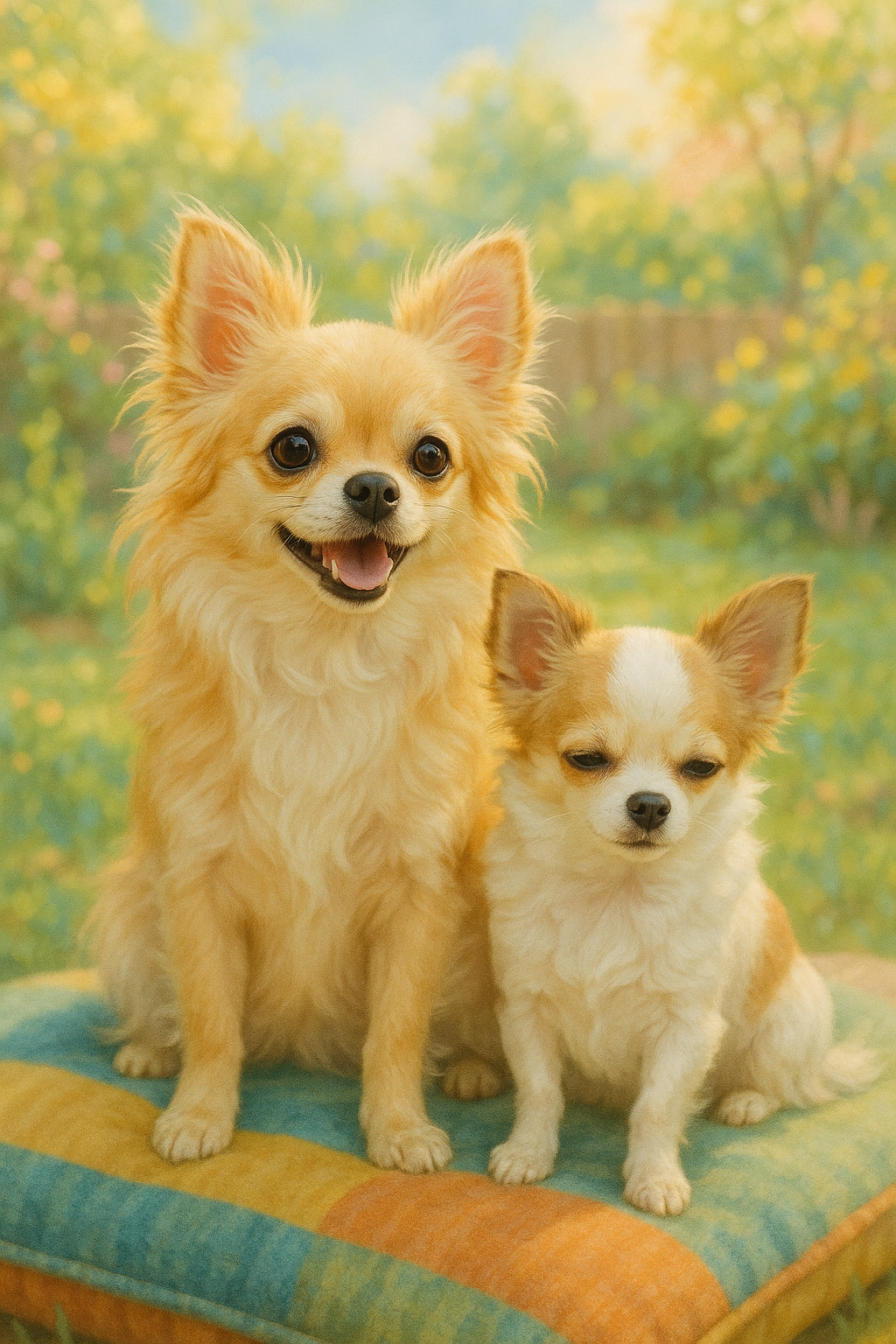 Cali and Sofia (AI generated image)